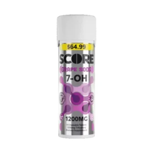 Score 7OH Kratom Extract Tablets Grape Soda (150mg/tab)